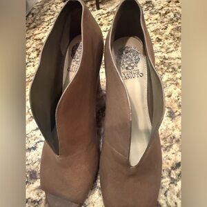 Vince Camuto Tan Heeled Boots for Women
